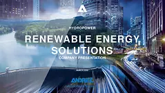 ANDRITZ Hydro company presentation, en